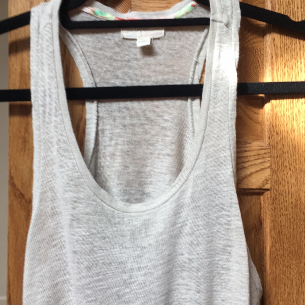 Razor back tank top